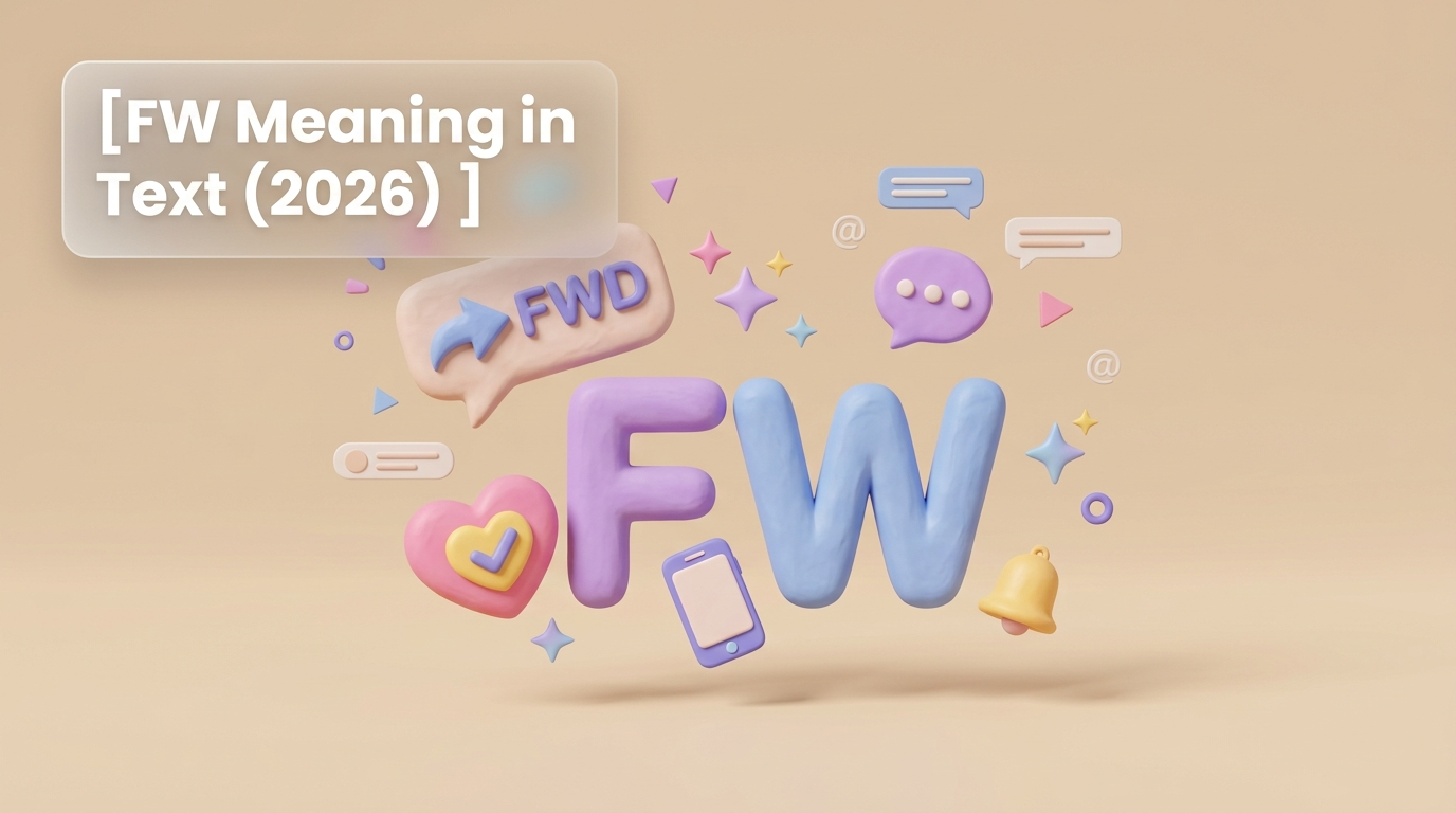 FW Meaning in Text (2026)
