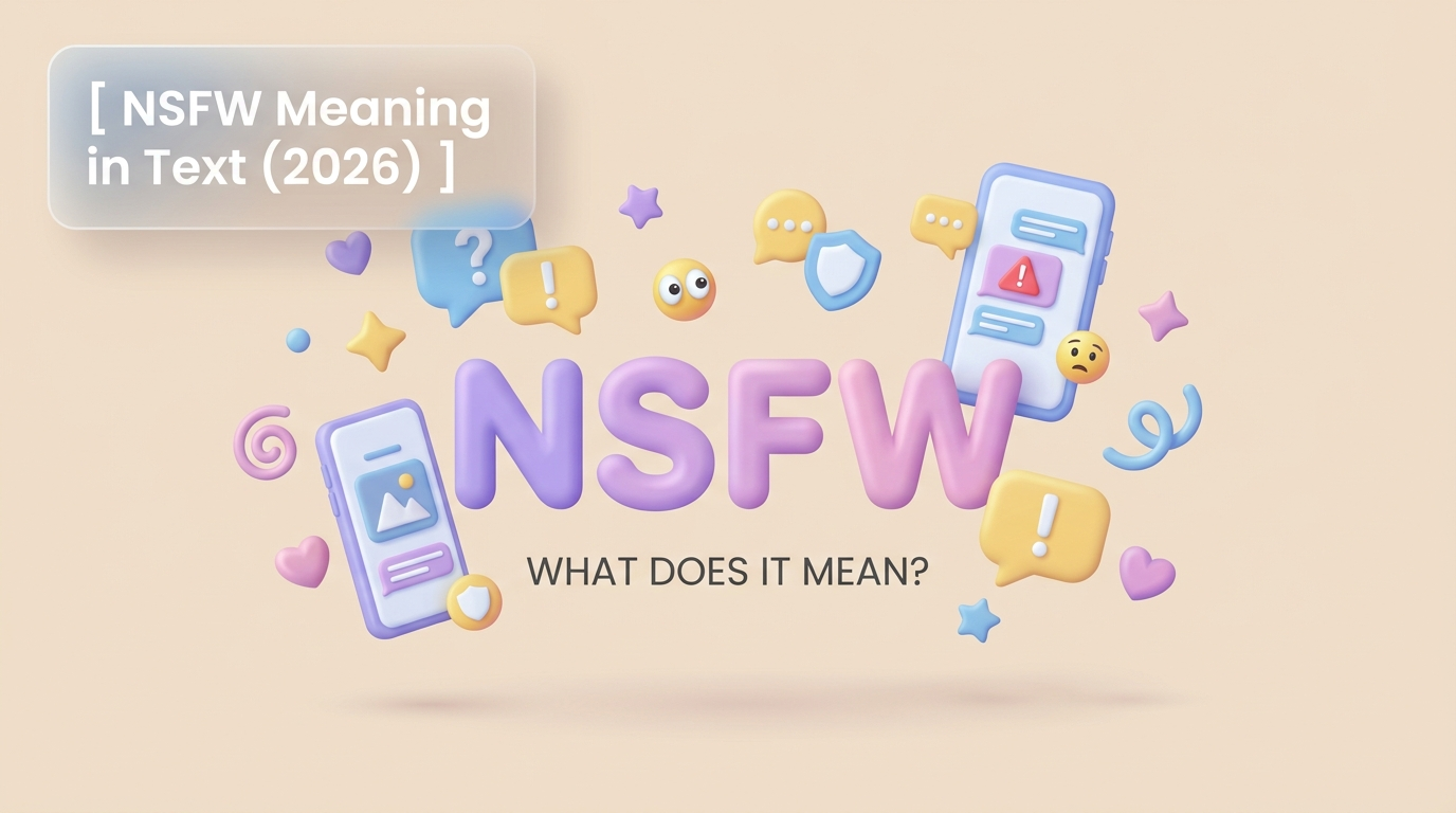 NSFW Meaning in Text (2026)