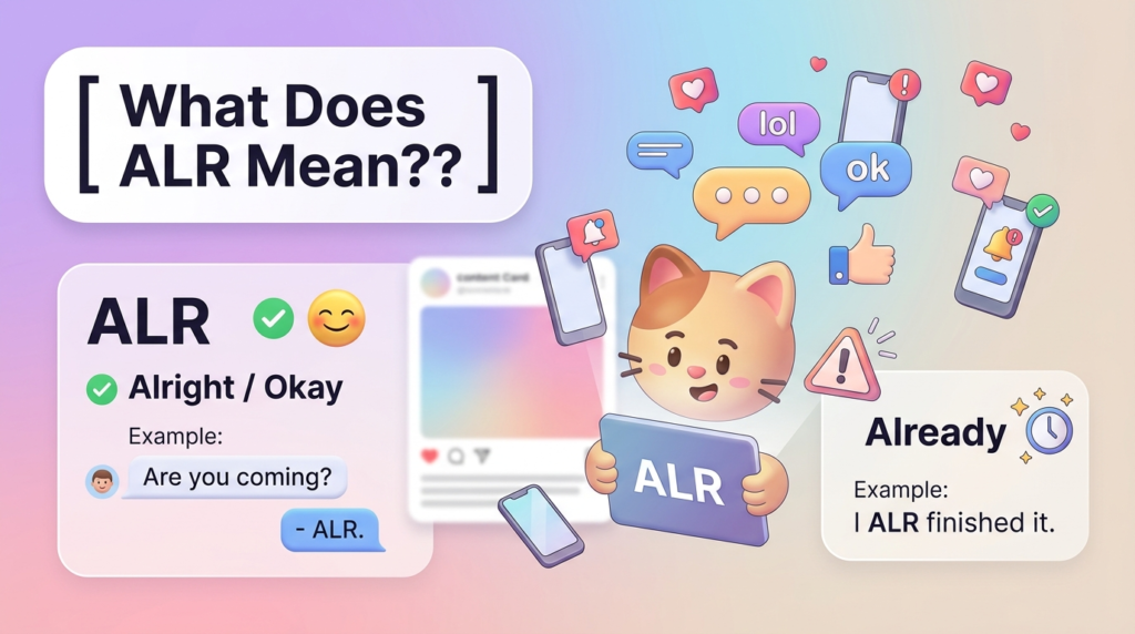 What Does ALR Mean?