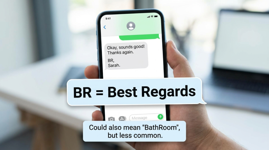 What Does BR Mean in Text?