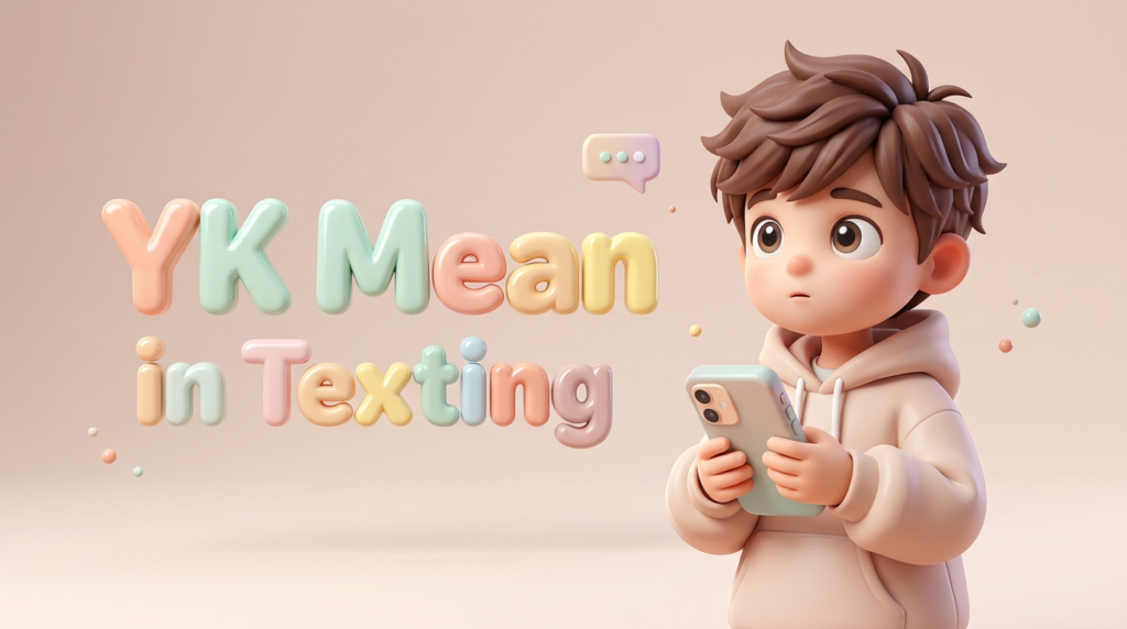 What Does YK Mean in Texting?