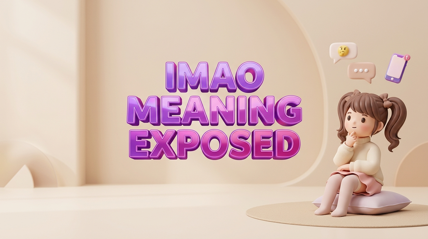 IMAO Meaning Exposed: The Sassy Text Slang Everyone's Using But Nobody Explains Right