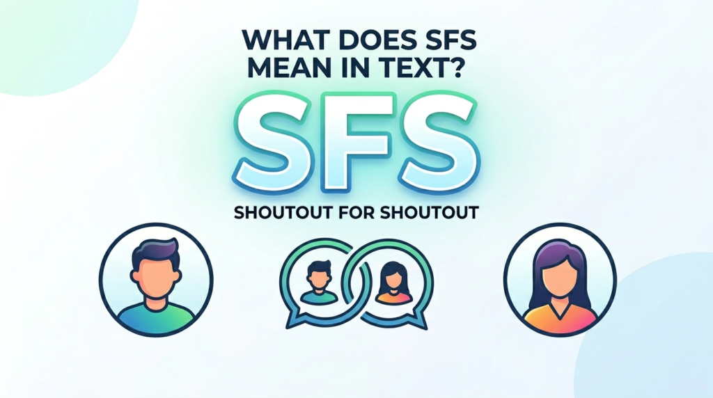 What Does SFS Mean in Text?