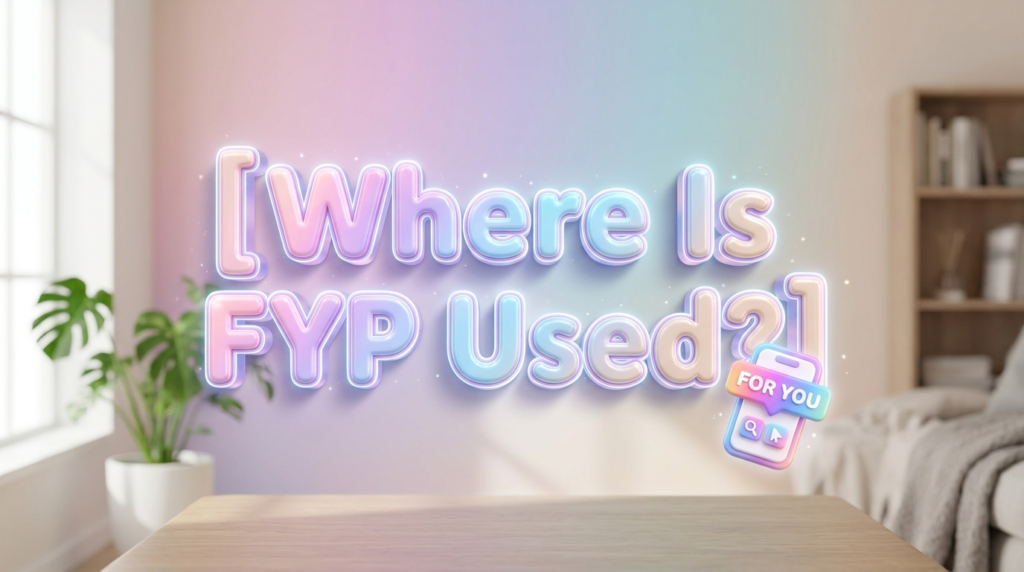 Where Is FYP Used?