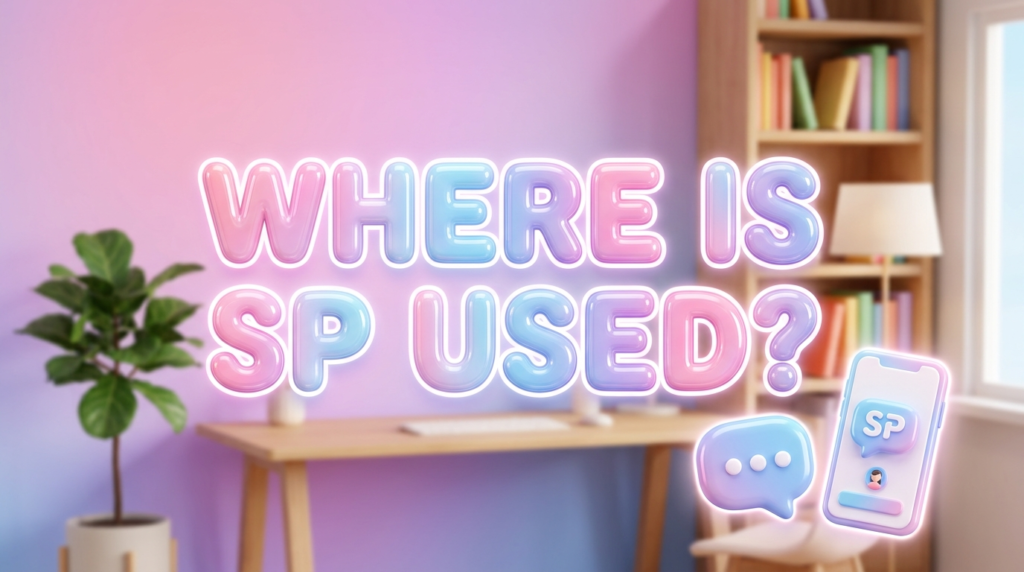 Where Is SP Used?