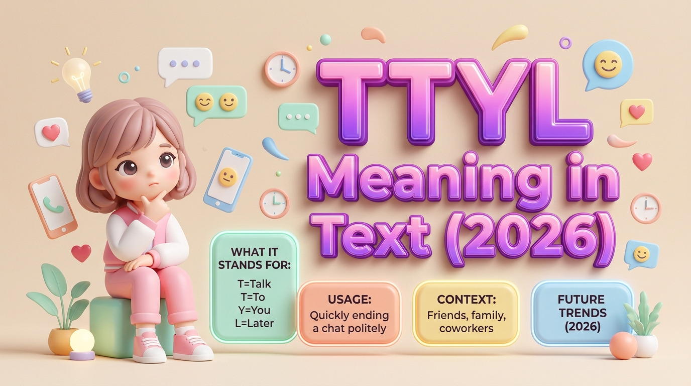 TTYL Meaning in Text (2026)