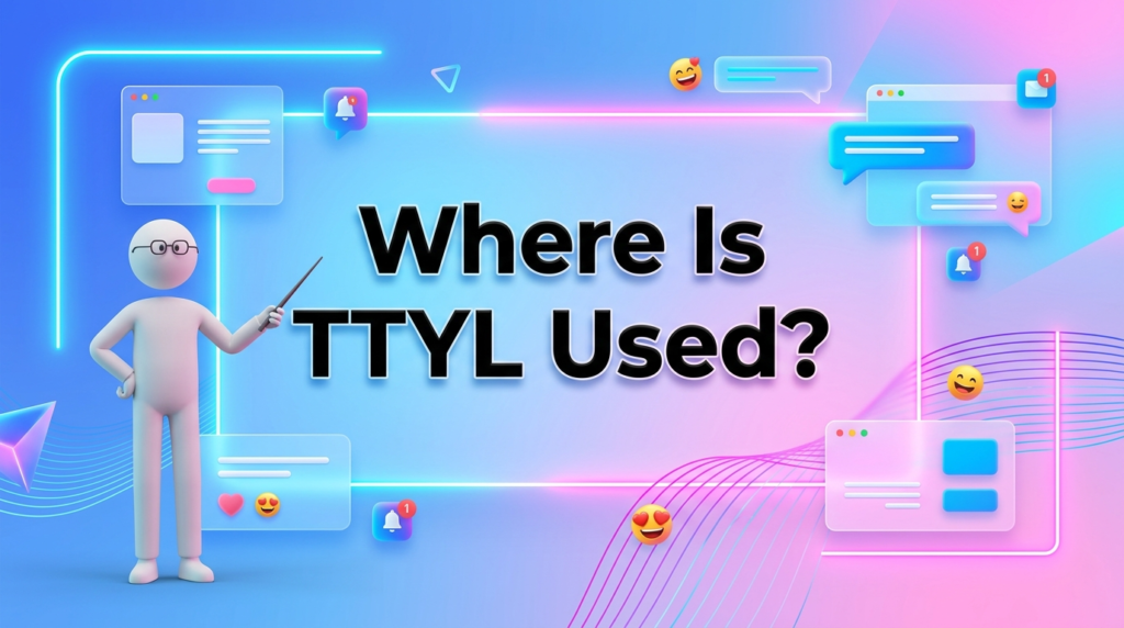 Where Is TTYL Used?