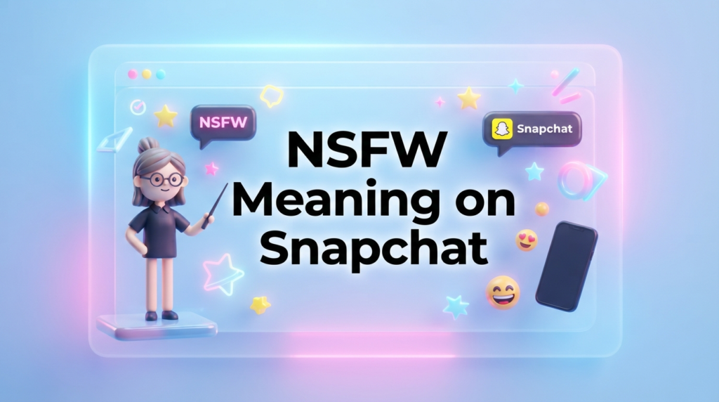 NSFW Meaning on Snapchat