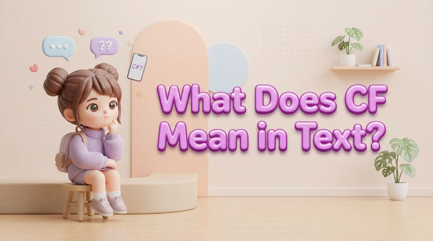 What Does CF Mean in Text? The Meaning Might Surprise You