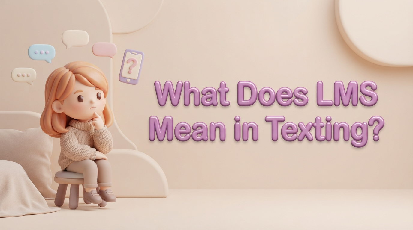 What Does LMS Mean in Texting? The Meaning, Uses & Examples Explained