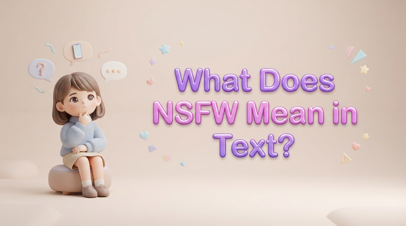 What Does NSFW Mean in Text? The Real Meaning, Examples & Safe Usage Guide