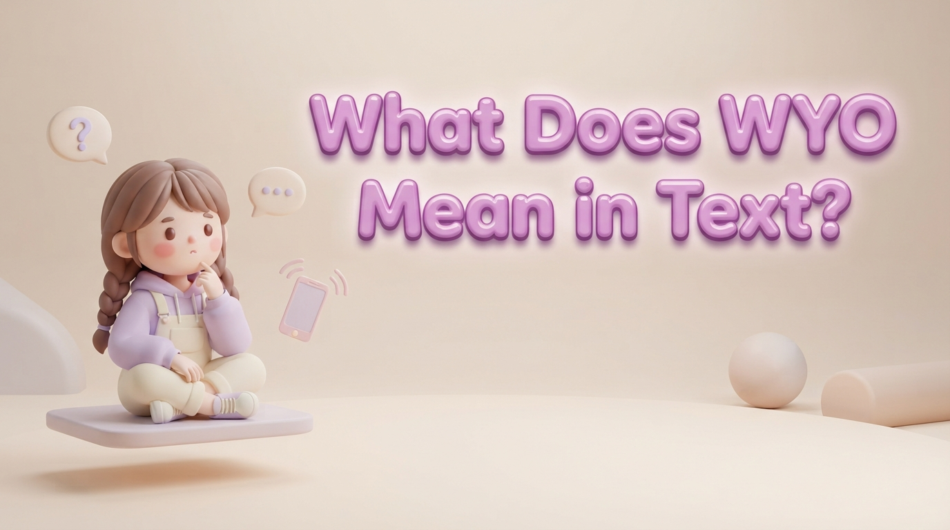 What Does WYO Mean in Text? The Simple Meaning Everyone Wants to Know