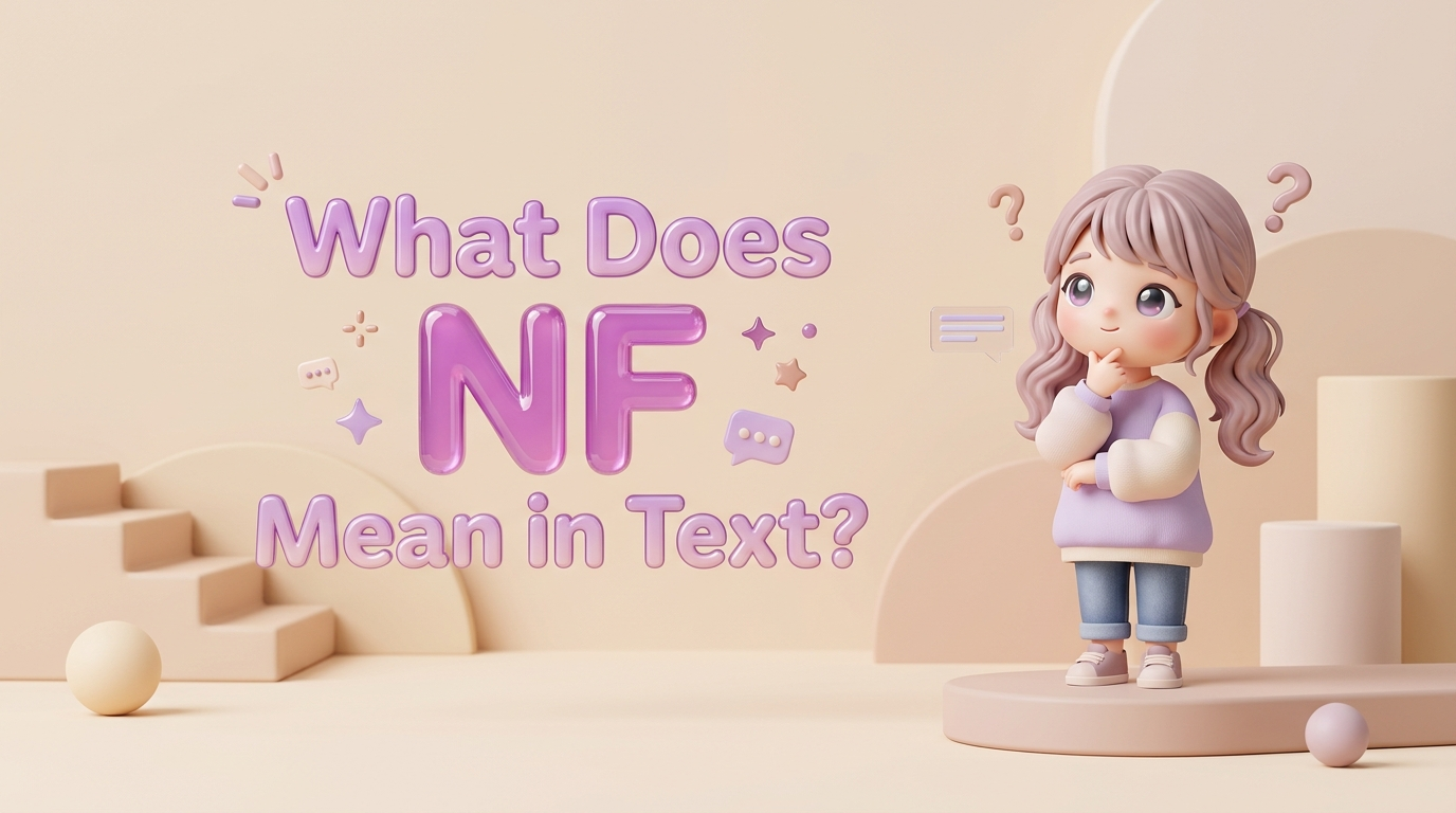 What Does NF Mean in Text? Real Meaning, Examples & Social Media Use
