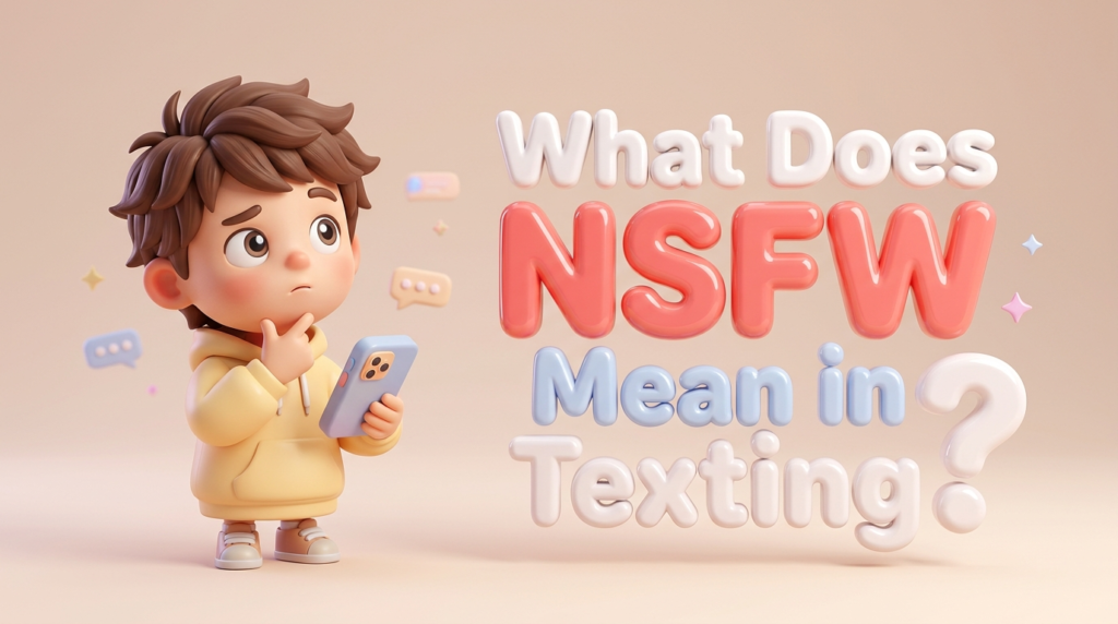 What Does NSFW Mean in Texting?
