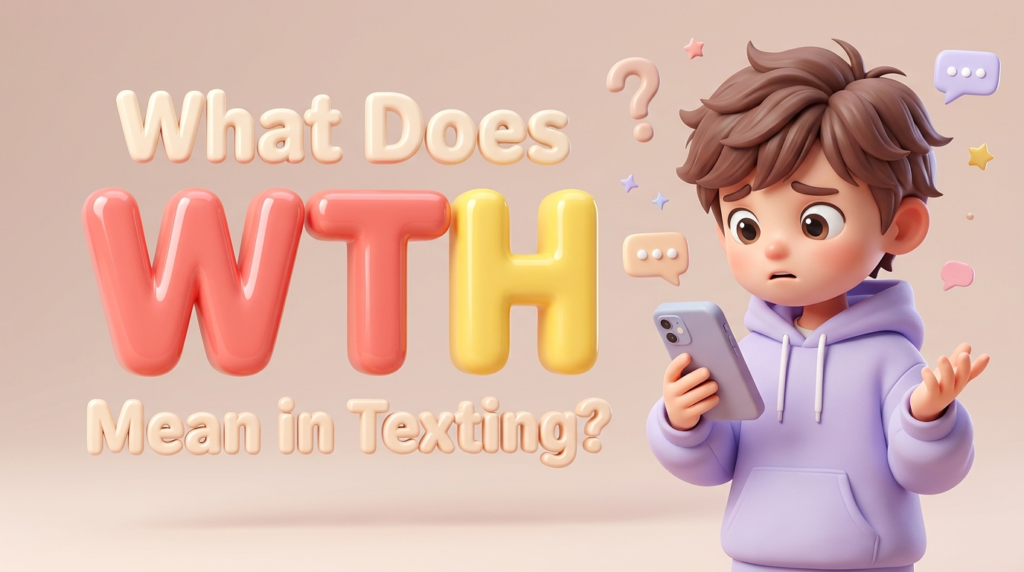 What Does WTH Mean in Texting?