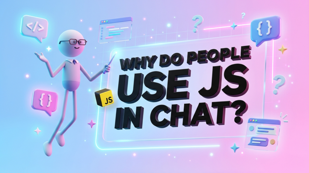Why Do People Use JS in Chat?