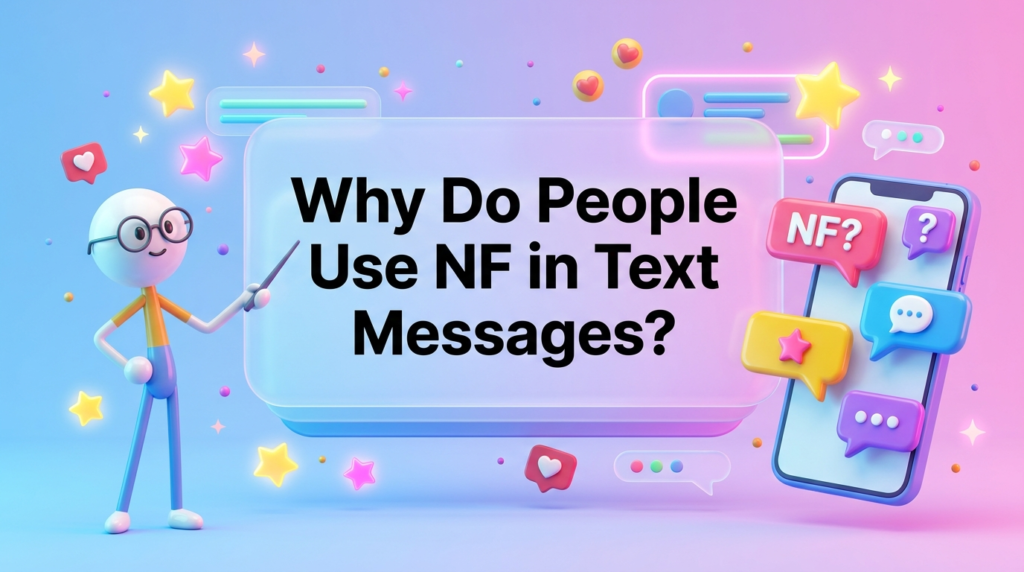Why Do People Use NF in Text Messages?